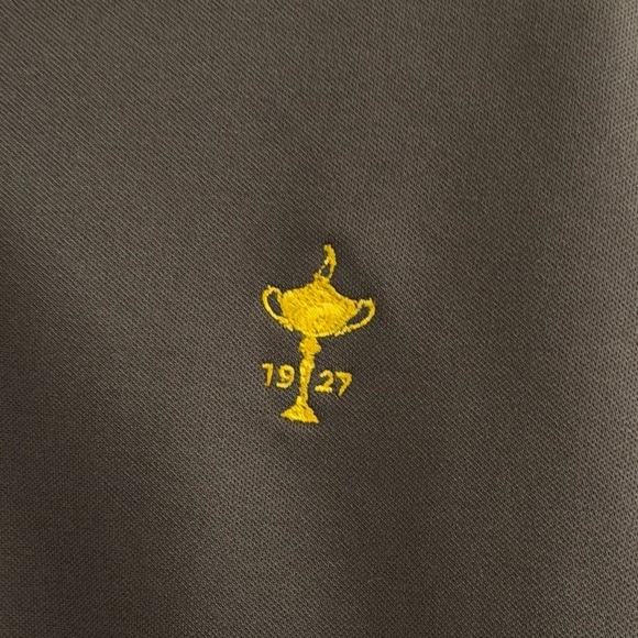 Footjoy Ryders Cup Quarter Zip Fleece Pullover Men’s XL Golf Performance Gray - Picture 3 of 8